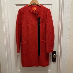 JOE FRESH - Red Fall Boucle Jacket